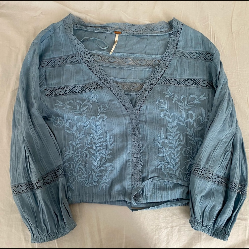 Free People summer blouse